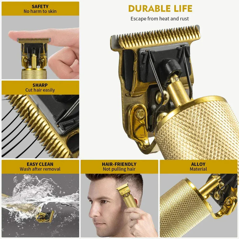 Multifunctional Trimmer Set 6 in 1 Electric Hair Trimmer for Men