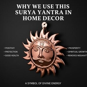 Surya Pratima | Copper Vastu Sun Wall Hanging
