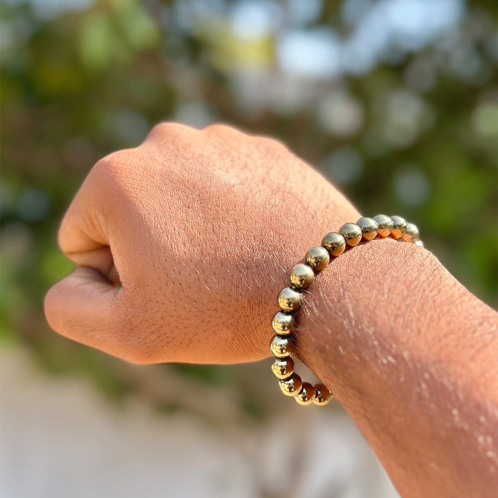 Golden Pyrite stone Bracelet